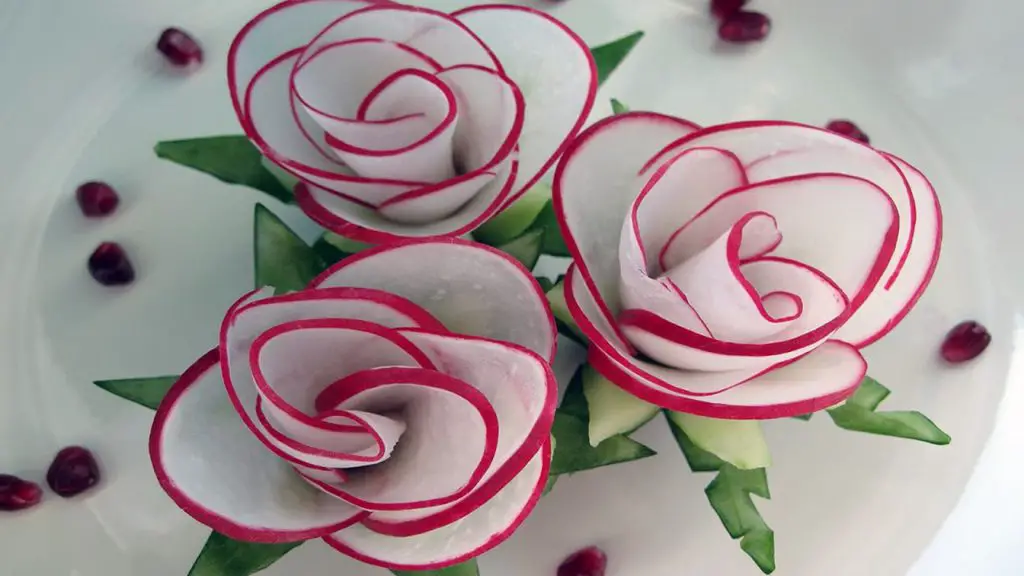 Here’s How You Make Radish Rosettes – Radish benefits