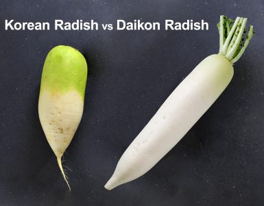 Korean Radish vs Daikon Radish