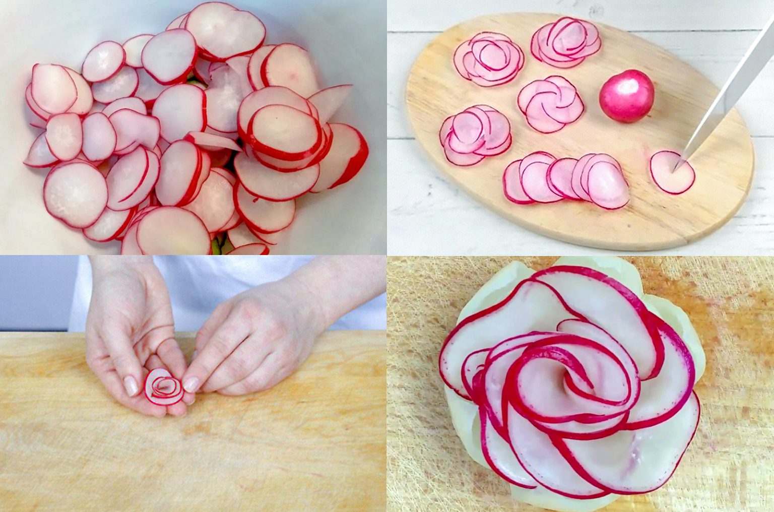 Here’s How You Make Radish Rosettes – Radish benefits